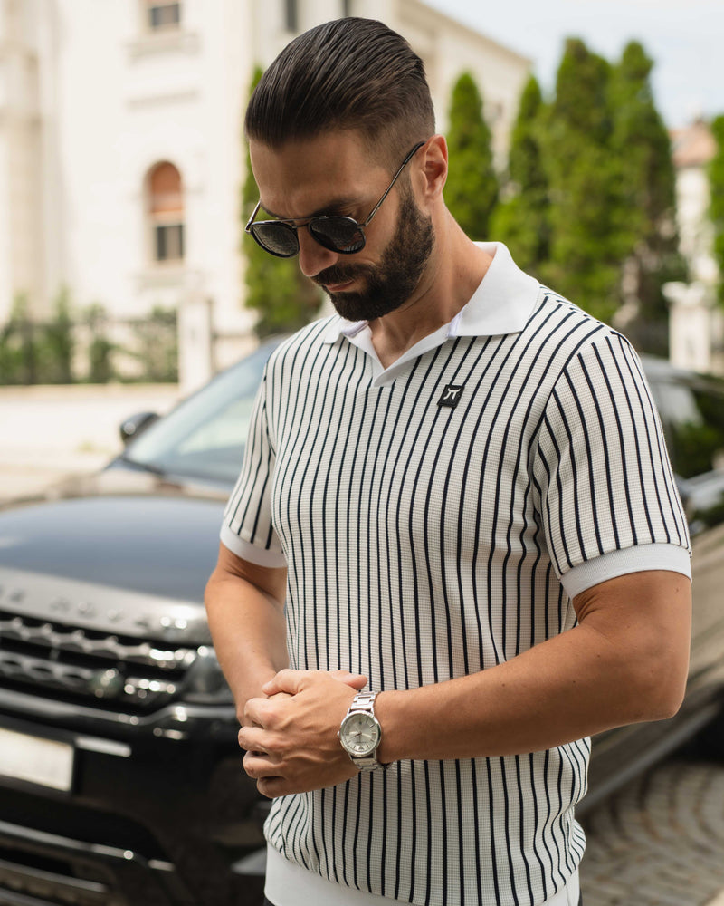 LAZARE™ CAPTAIN POLO - WHITE