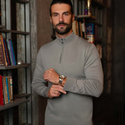 LAZARE™ CLASSIC HALF ZIP - METAL GREY