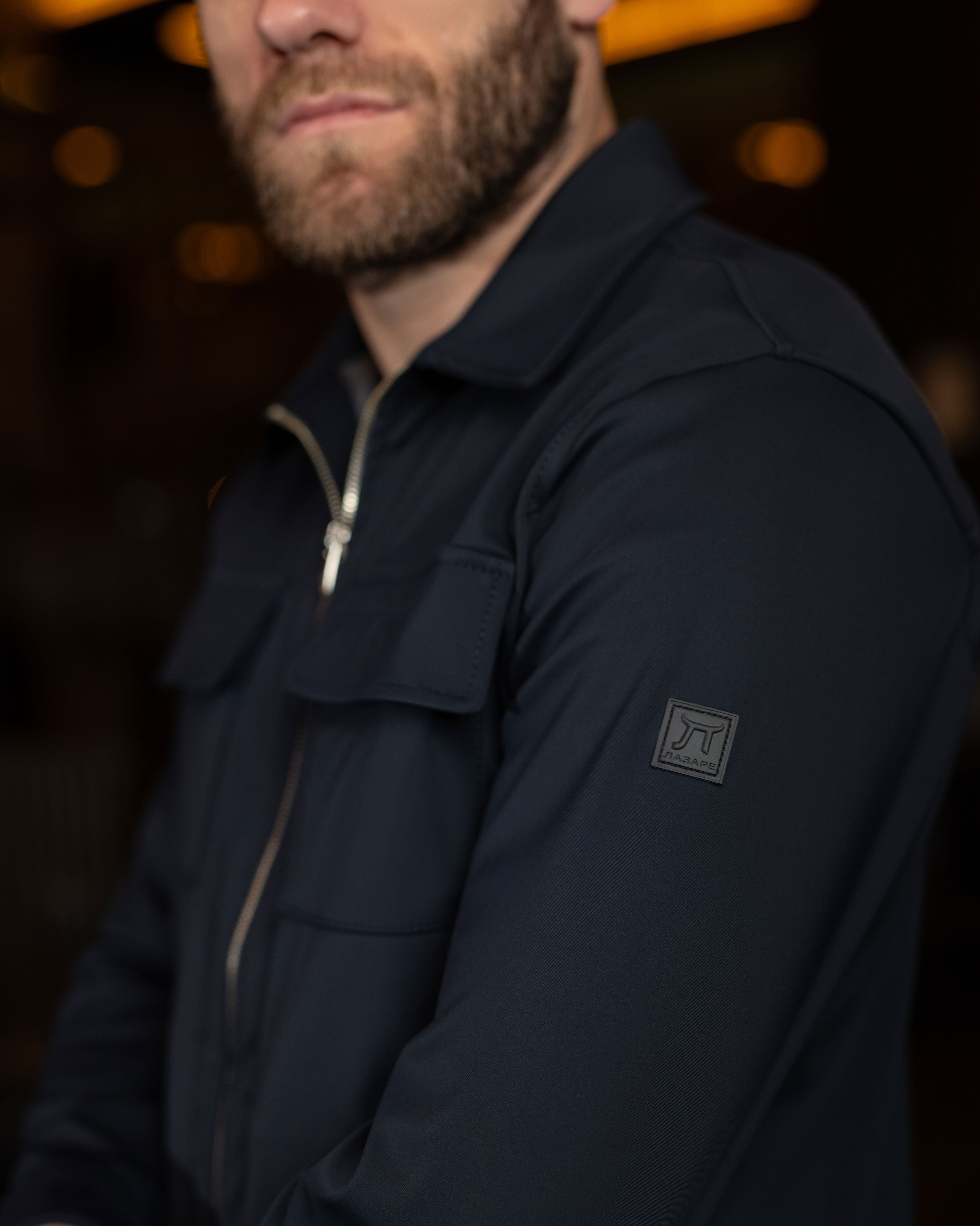 LAZARE™ COMANDANTE JACKET - MIDNIGHT BLUE