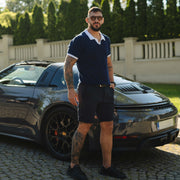 LAZARE™ EXECUTIVE FIT BERMUDE - OCEAN NIGHT