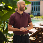 LAZARE™ FORMELL POLO - BORDEAUX ROYALE