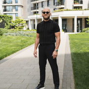 LAZARE™ ITALIANO CLASSIC PANTS - BLACK