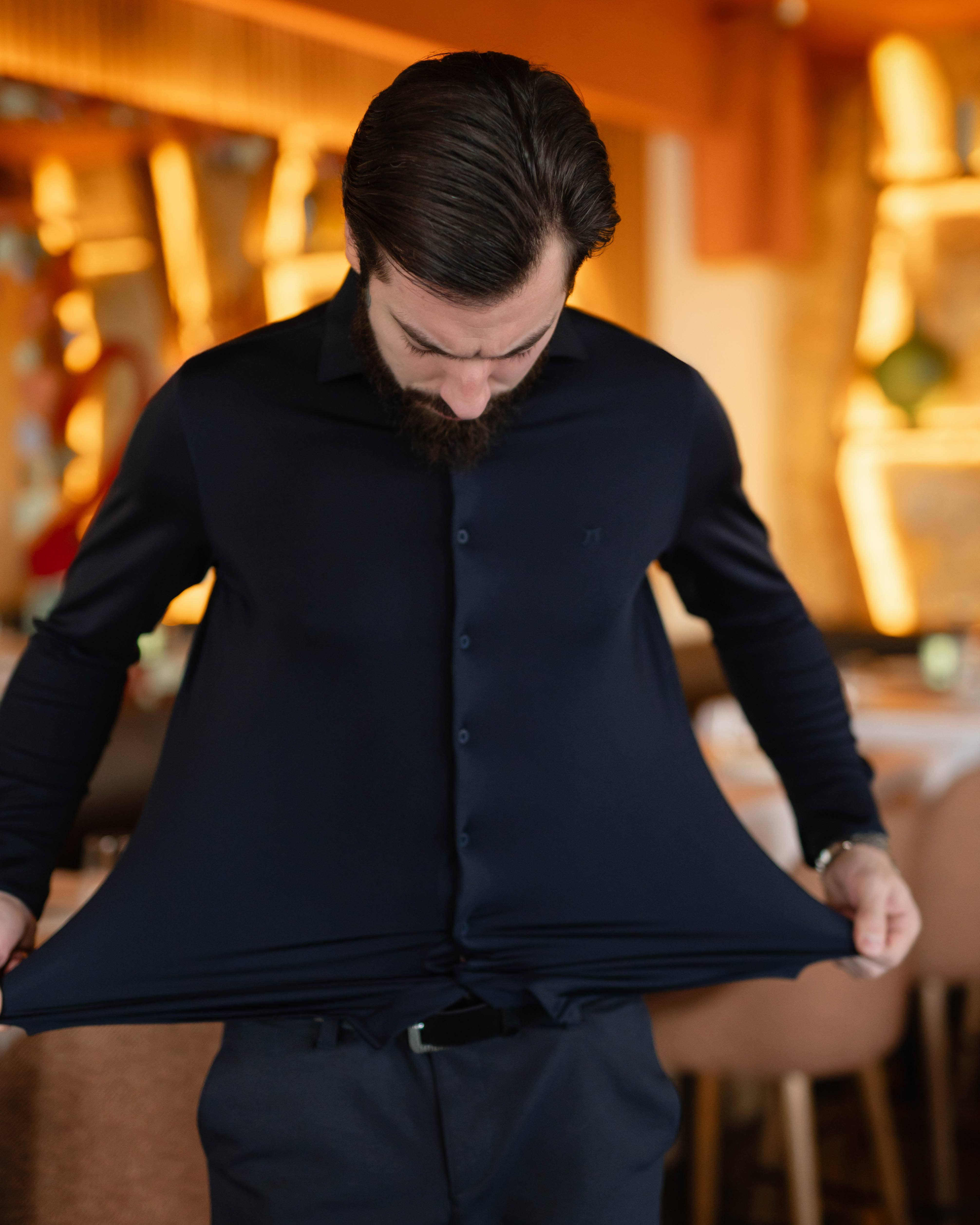 LAZARE™ ULTRAFLEX KOŠULJA - OCEAN NIGHT