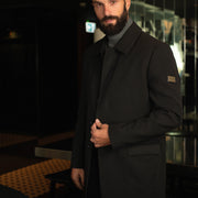 LAZARE™ REGENT COAT - BLACK