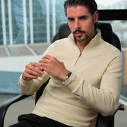 LAZARE™ RICHMOOD QUARTER-ZIP - VANILLA