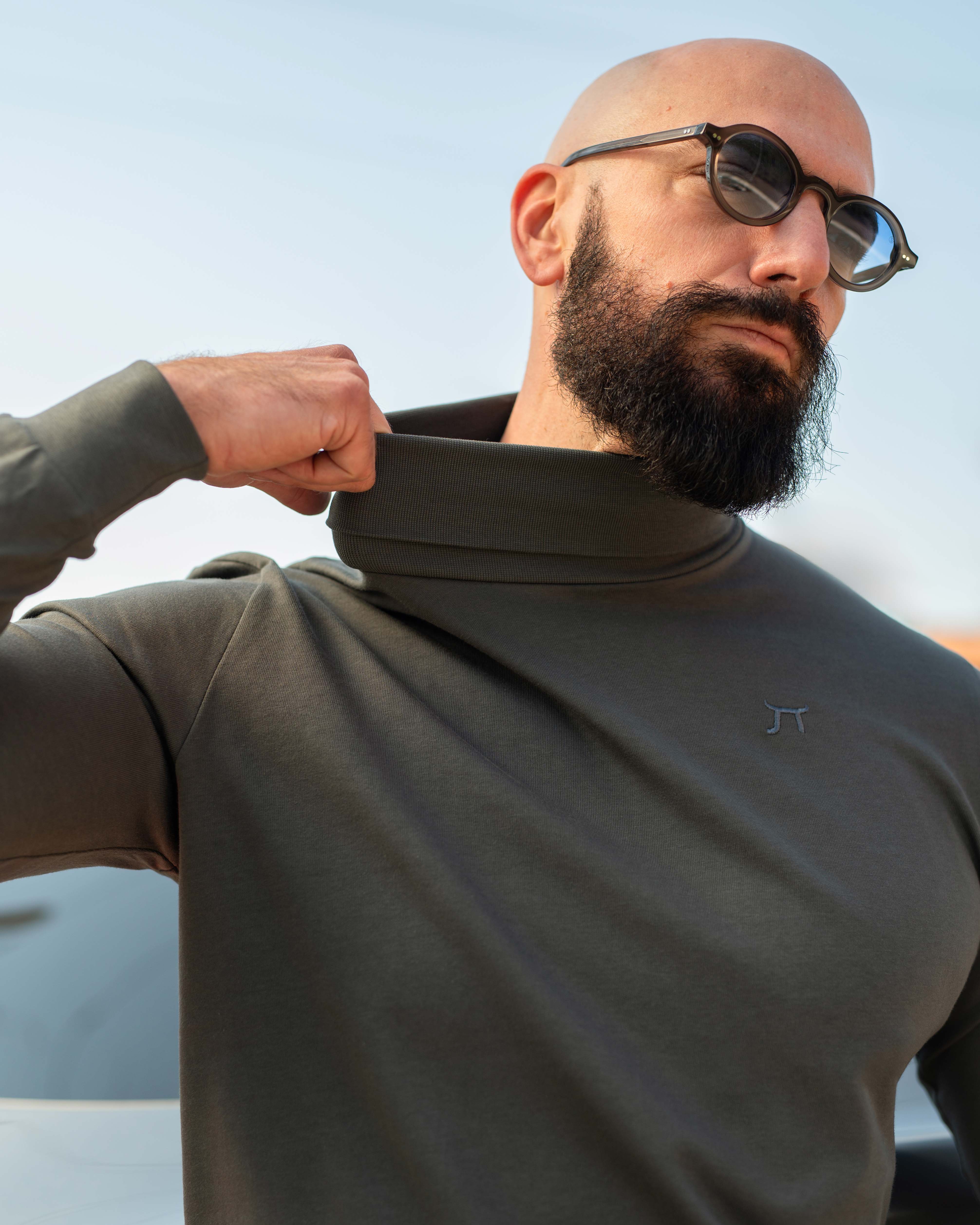 LAZARE™ ROLLNECK MAJESTÉ - GUN METAL