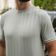 LAZARE™ SANTORINI T-SHIRT - TITANIUM GREY