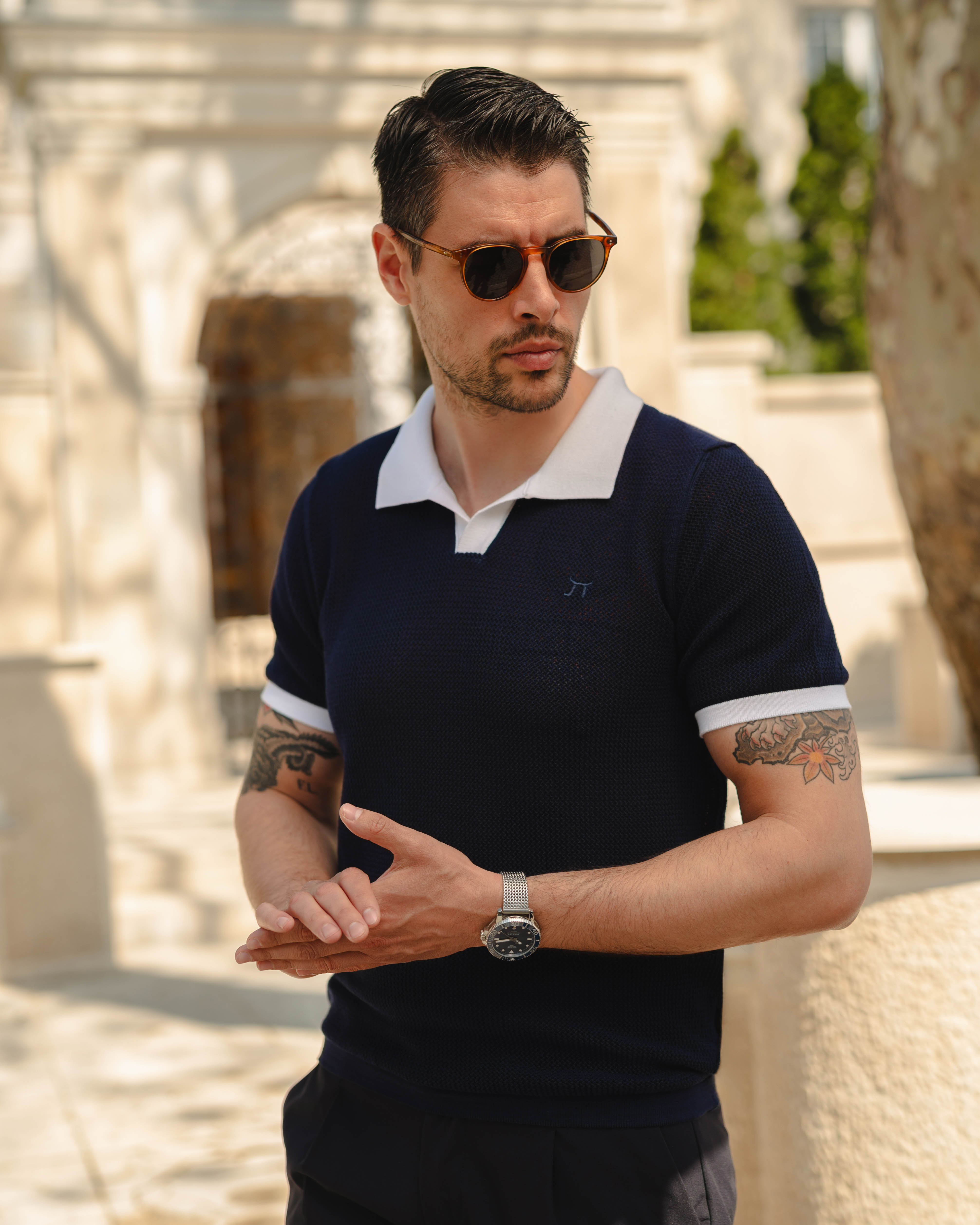 LAZARE™ SWEDISH POLO - OCEAN NIGHT BLUE