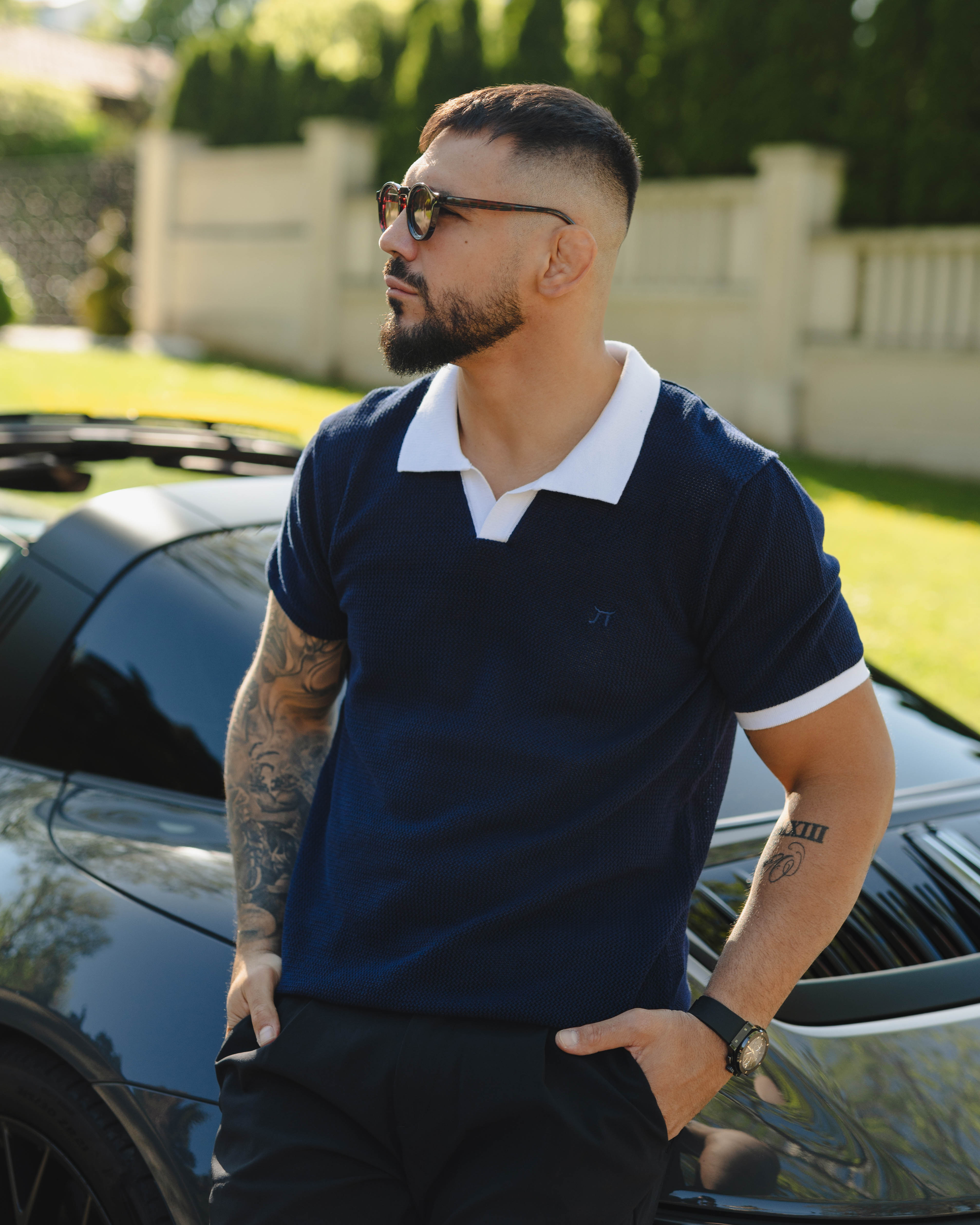LAZARE™ SWEDISH POLO - OCEAN NIGHT BLUE