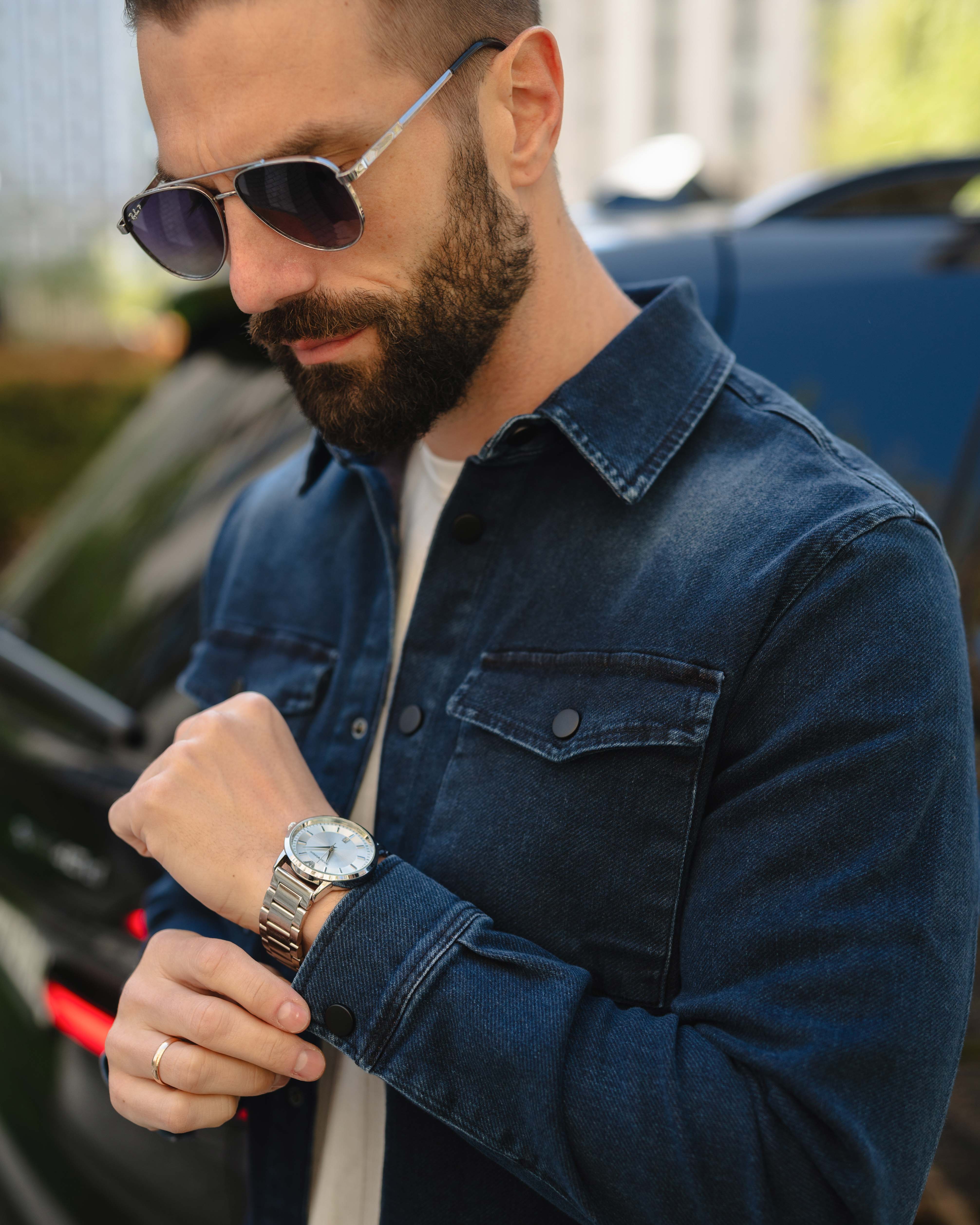 LAZARE™ TEXAS OVERSHIRT - OCEAN NIGHT