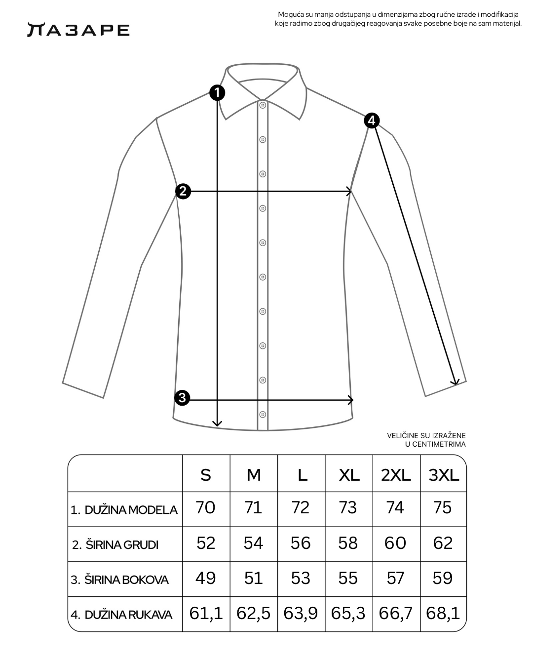 LAZARE™ SOFT CLASSIC OVERSHIRT - LIGHT CREAM