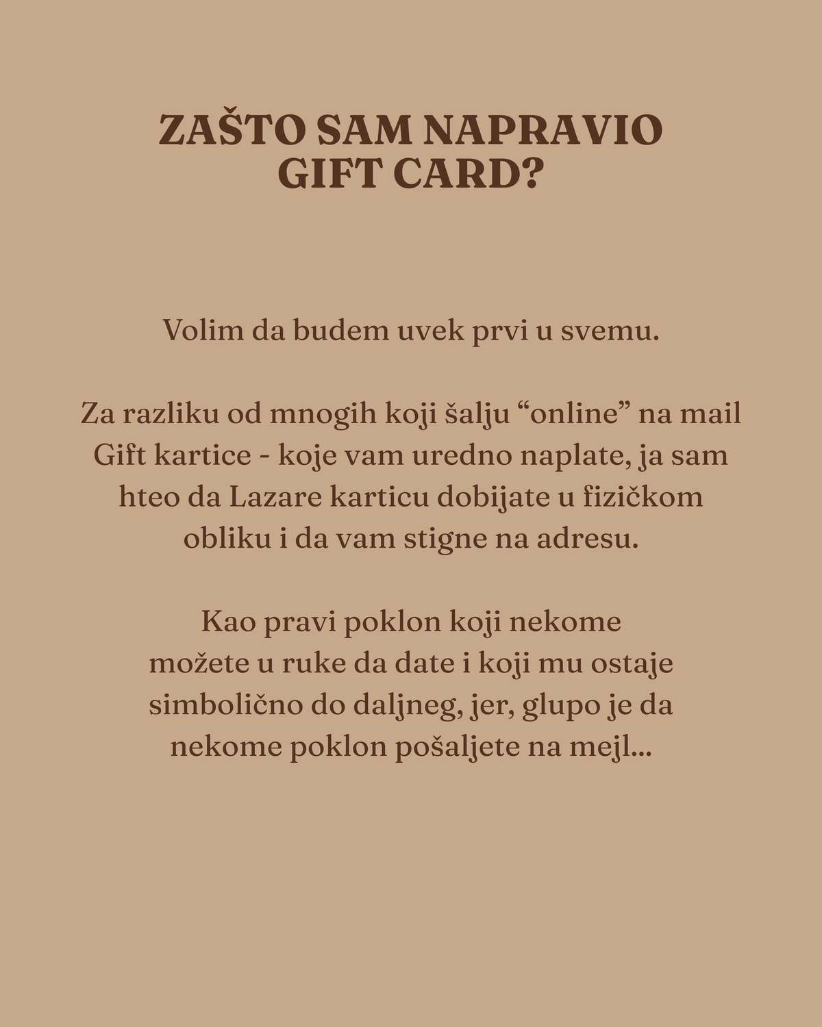 GIFT CARD
