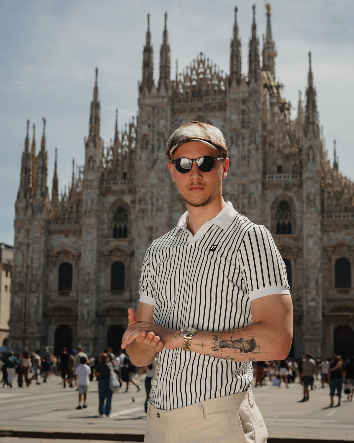 LAZARE™ CAPTAIN POLO - WHITE