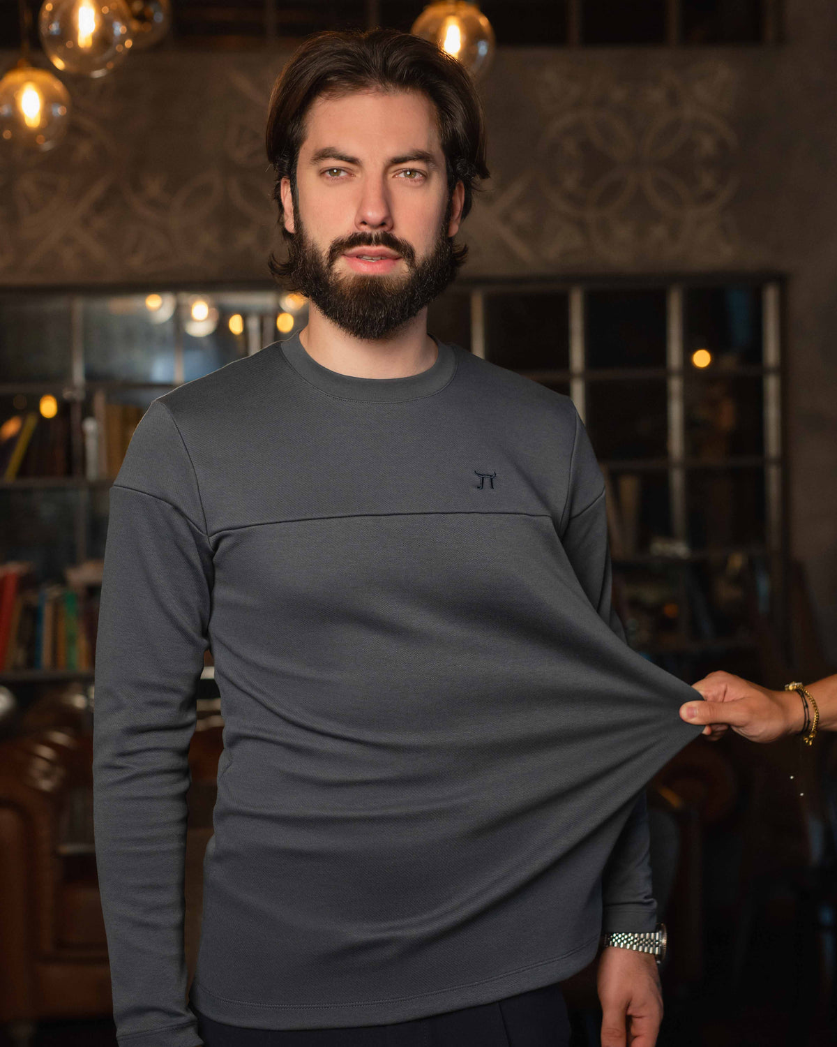 LAZARE™ CLASSIC SWEATSHIRT - GREY
