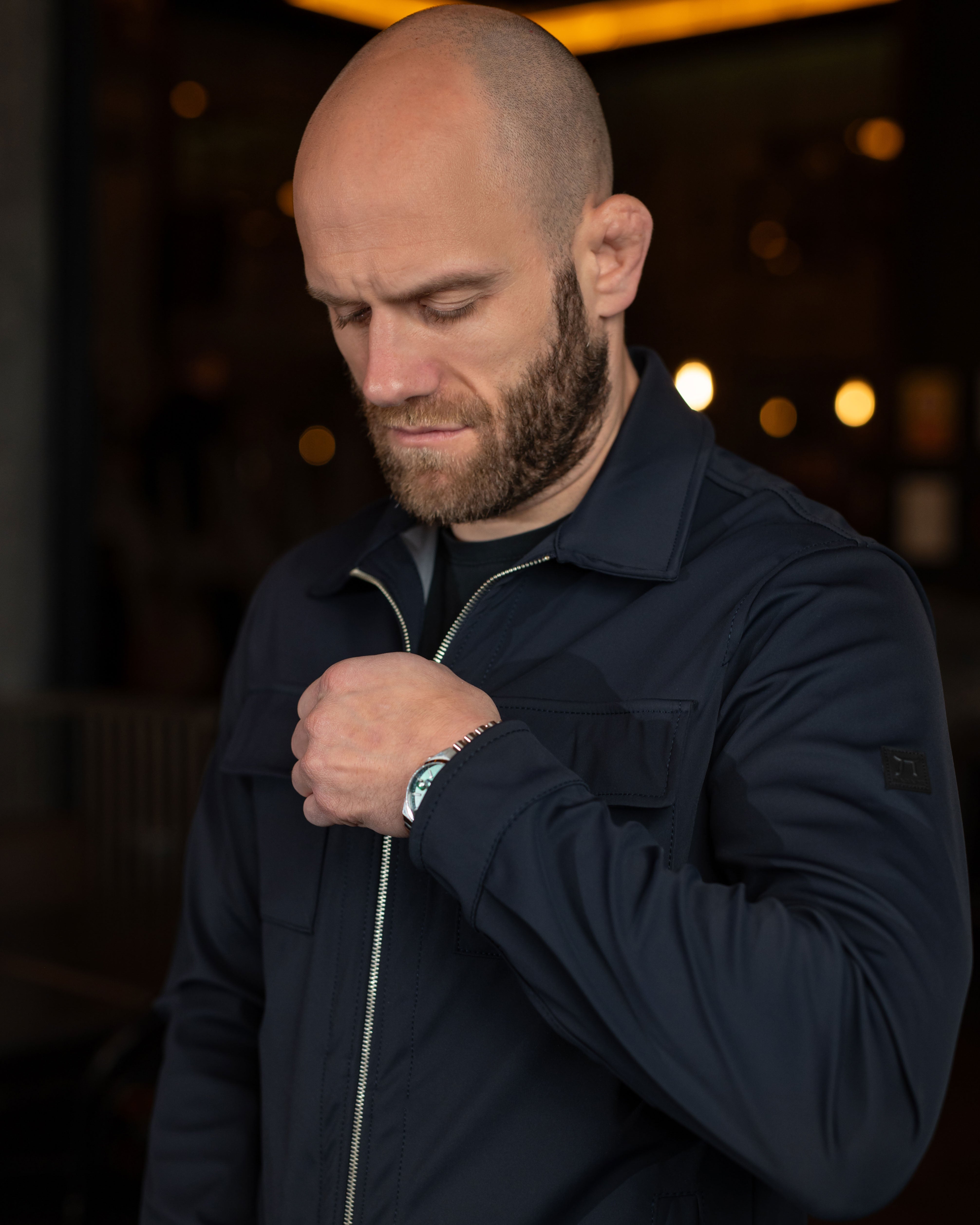 LAZARE™ COMANDANTE JACKET - MIDNIGHT BLUE – Lazare