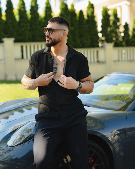 LAZARE™ COMFORT LINE KOŠULJA - BLACK