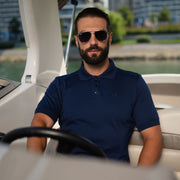 LAZARE™ FORMELL POLO - OCEAN NIGHT BLUE