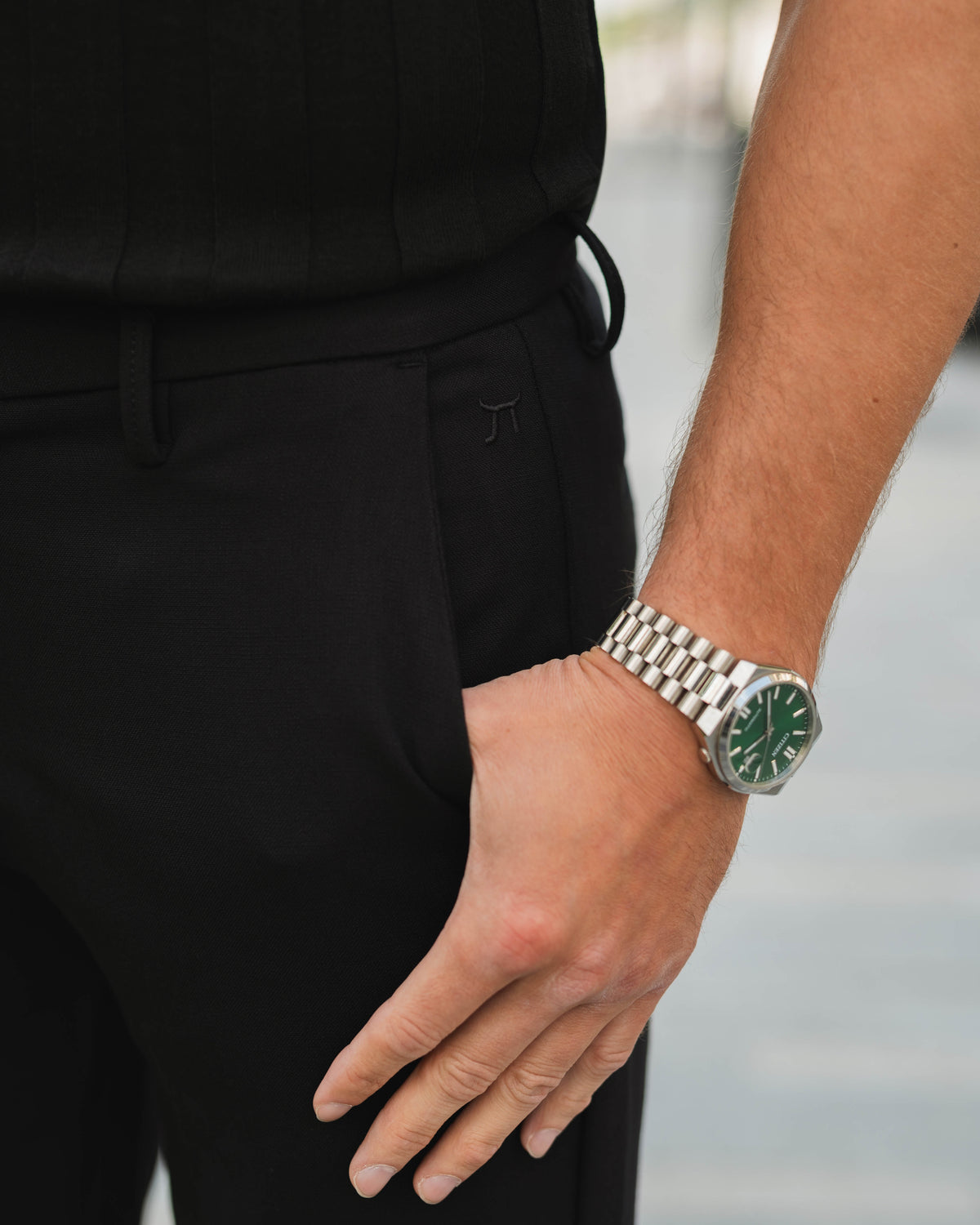 LAZARE™ ITALIANO BERMUDE - BLACK