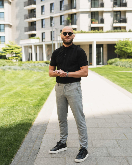 LAZARE™ ITALIANO CLASSIC PANTS - CLASSIC GREY