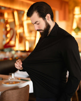 ULTRAFLEX KOŠULJA - BLACK SATIN