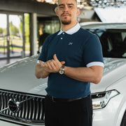 LAZARE™ POLO DIAMOND - MARINE BLUE