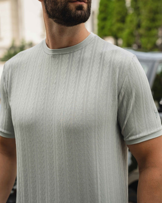 LAZARE™ SANTORINI T-SHIRT - TITANIUM GREY