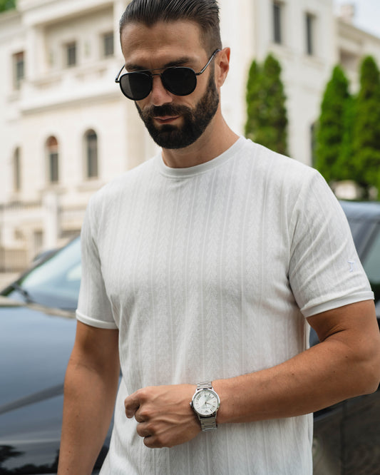 LAZARE™ SANTORINI T-SHIRT - WHITE
