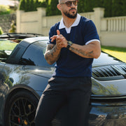 LAZARE™ SWEDISH POLO - OCEAN NIGHT BLUE