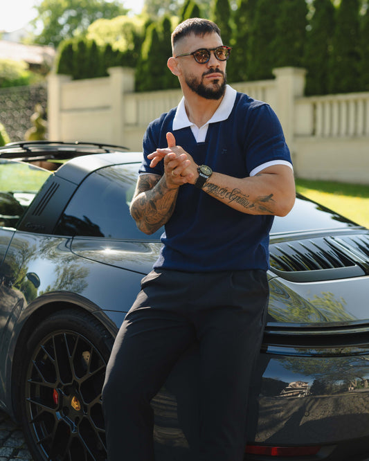 LAZARE™ SWEDISH POLO - OCEAN NIGHT BLUE