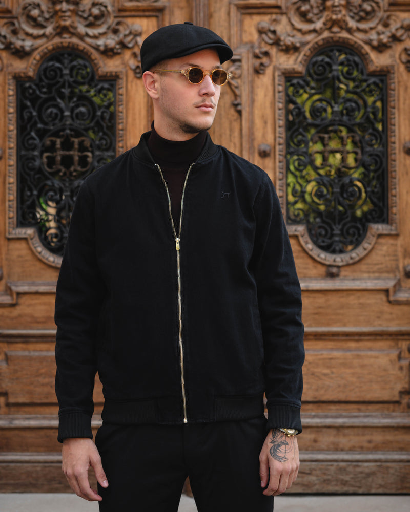 LAZARE™ TEXAS BOMBER - BLACK