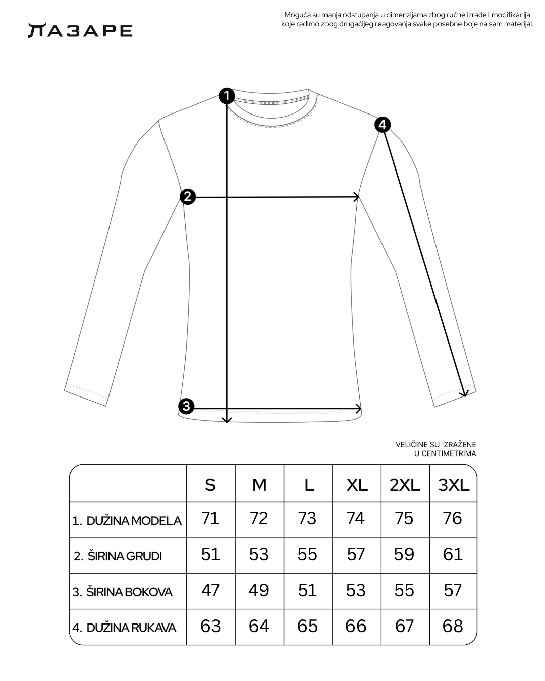 LAZARE™ CLASSIC SWEATSHIRT - BLACK