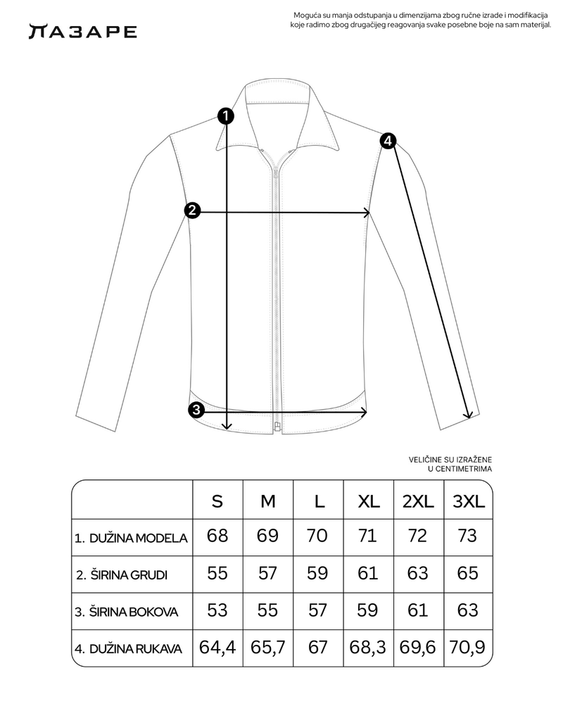 LAZARE™ COMANDANTE JACKET - LIGHT GREY