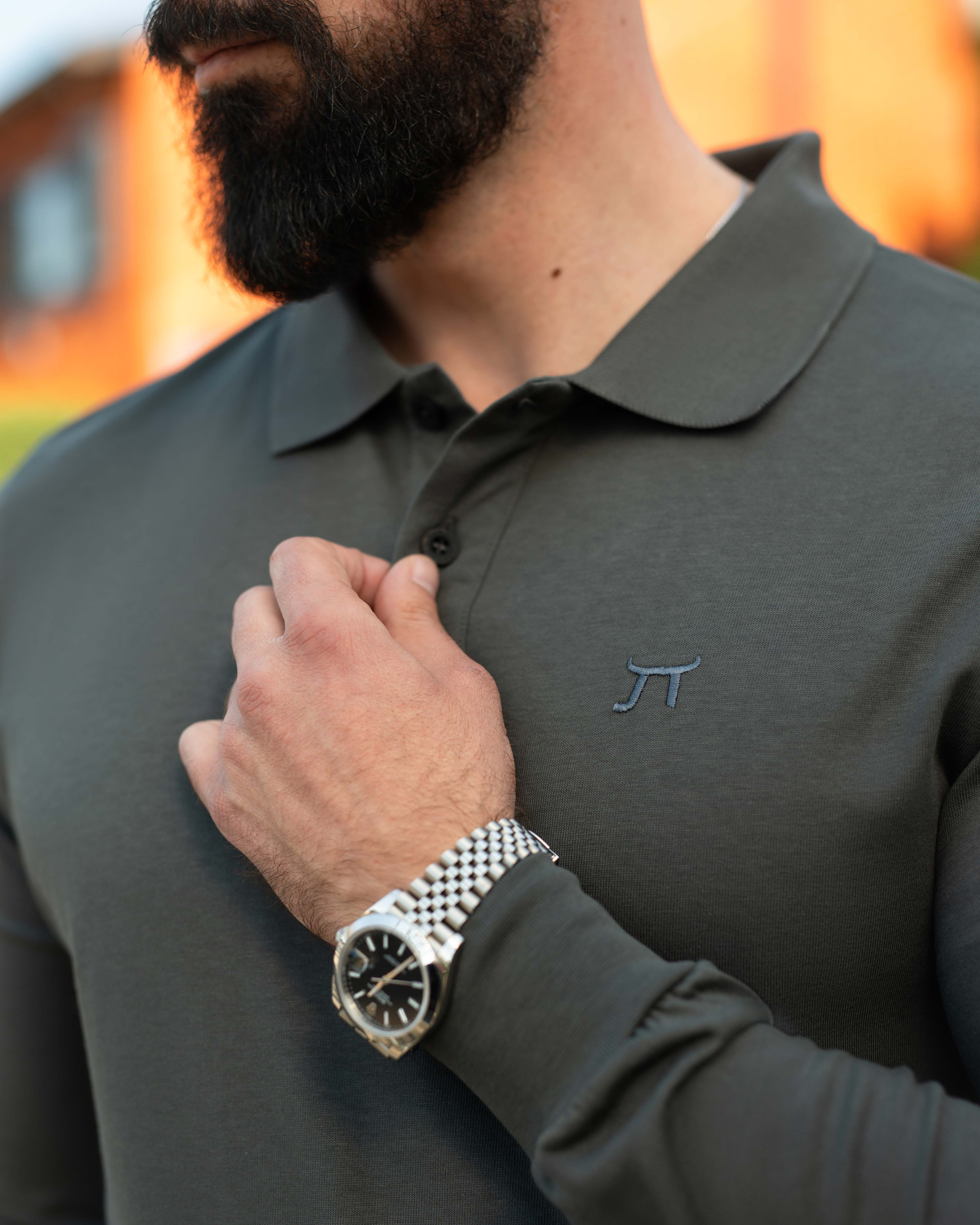 LAZARE™ BUSINESS POLO - GUN METAL