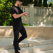 LAZARE™ CLASSIC JEANS - MAT BLACK