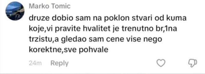 Recenzija kupca