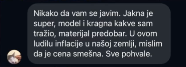 Recenzija kupca